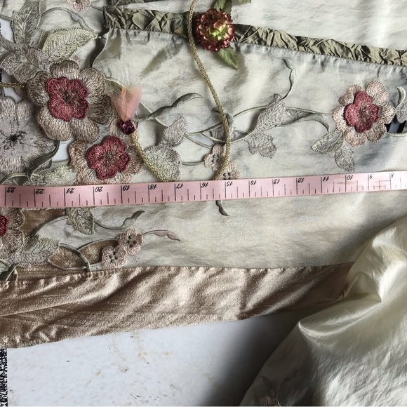 Lee Anderson embroidered green light jacket L - Picture 10 of 11